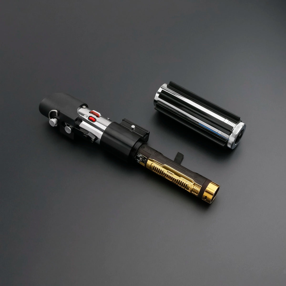 TXQ Darth Vader EP5 Christmas COMBAT Smooth Swing Metal Lightsaber Saber Force Heavy Dueling Skywalke Gift Fonts Sword