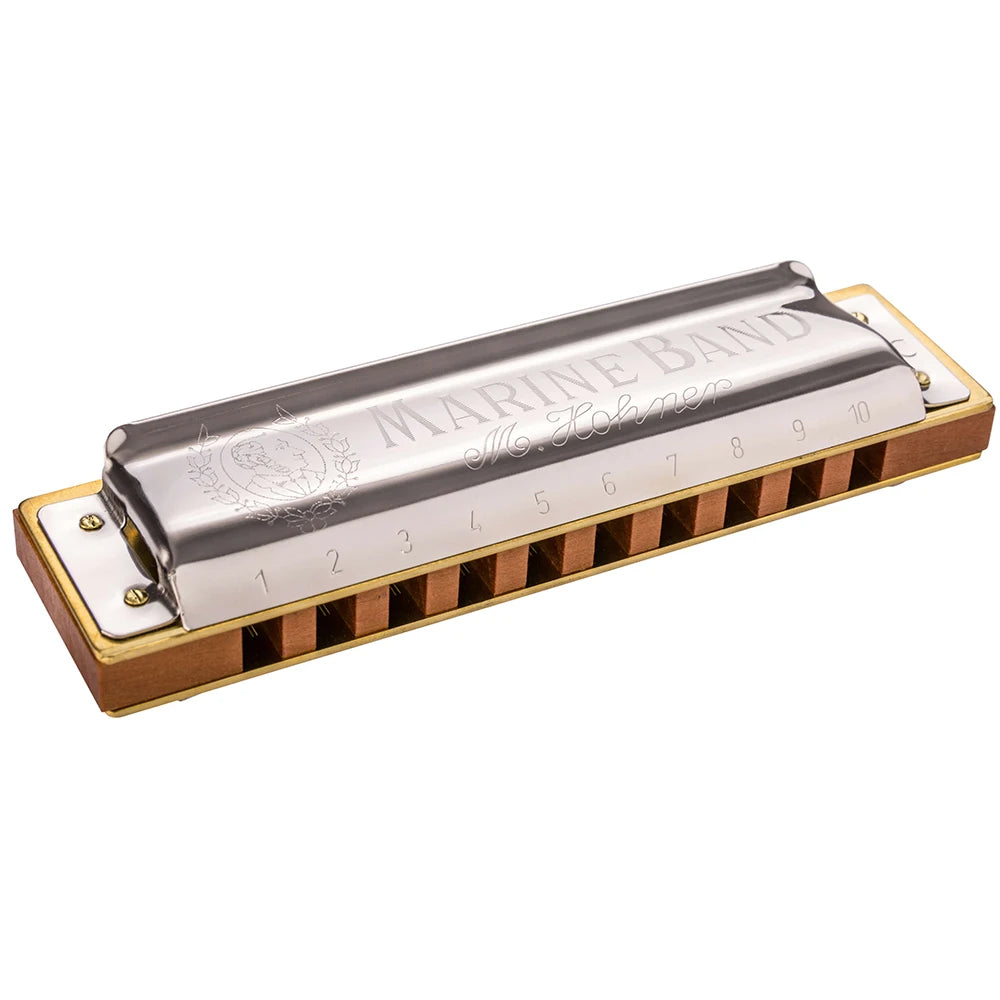 Hohner Marine Band 1896 Klassieke Harmonica Diatonische 10 Gaten 20 Tone Mond Orgel Originele Blues Harp Sleutel Van C Musical i