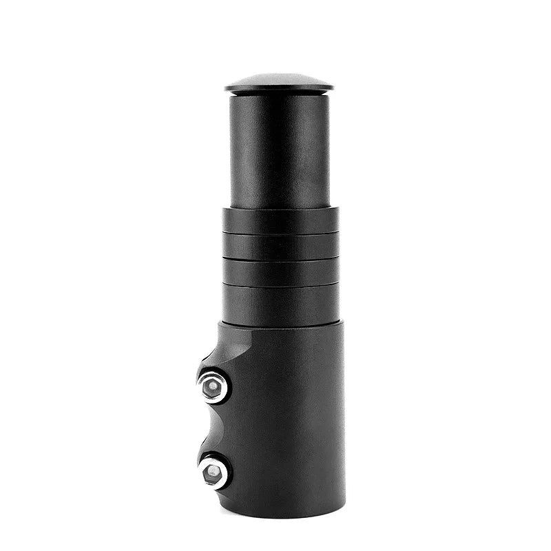 Bicycle Handlebar Extender Fork Stem Rise Up Extension Heads Up Black Bike Fork Extender MTB Mountain Bikes Cycling Part 12-13cm
