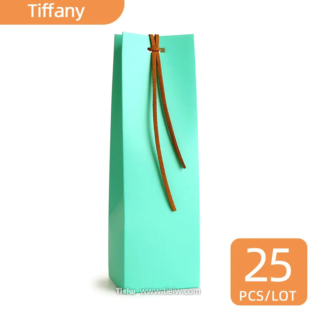 25PCS Wedding favor bag christmas party candy little gift paper bags mini favor boxes