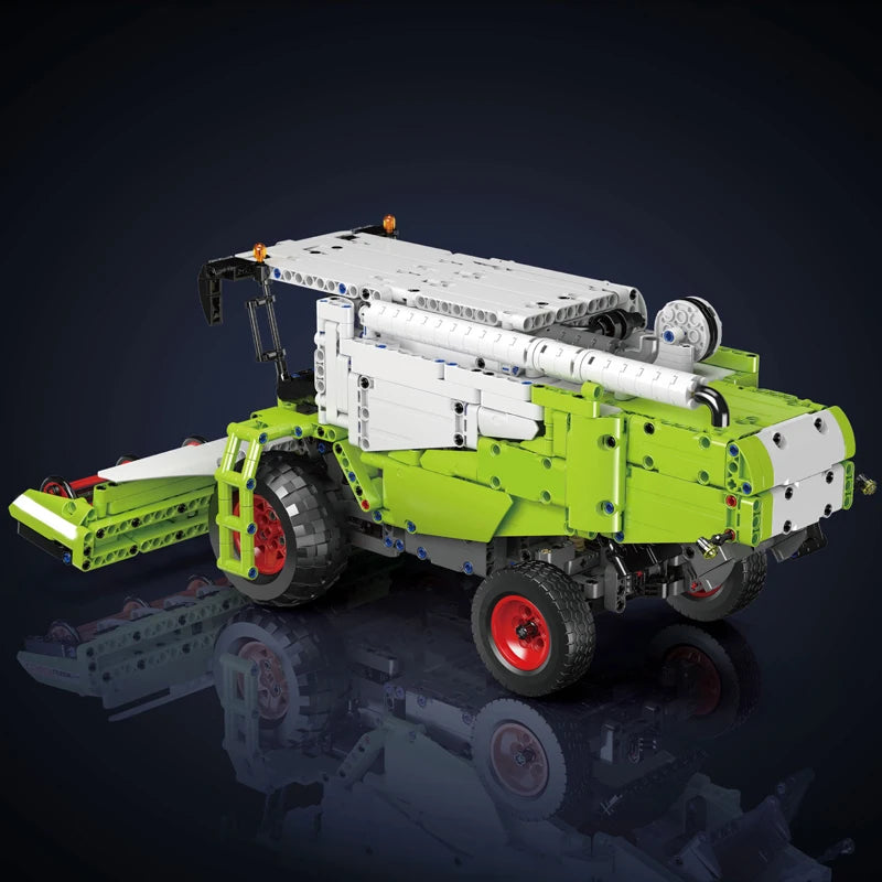 Mould King 17014 Technical Car Building Block The Remote Control Harvester Model Assembly Truck Bricks Toys Kids Christmas Gift