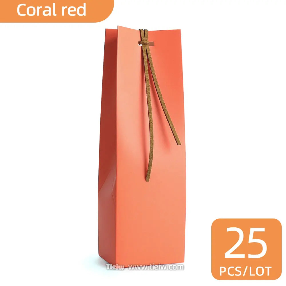 25PCS Wedding favor bag christmas party candy little gift paper bags mini favor boxes