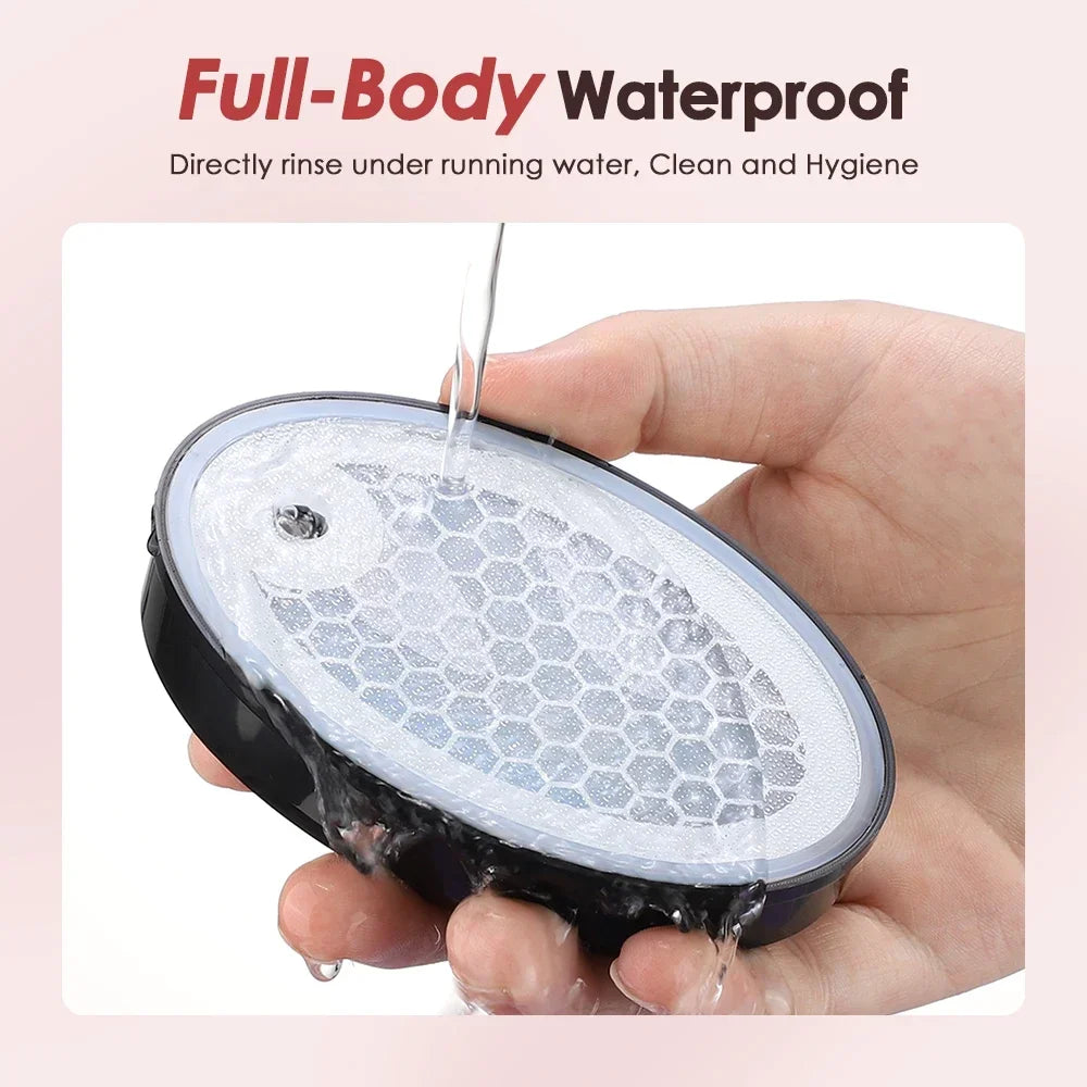 Waterproof Electric Foot Grinder Dead Skin Callus Remover Pedicure Tool Microcrystalline Foot Care Device Rechargeable 500mAh