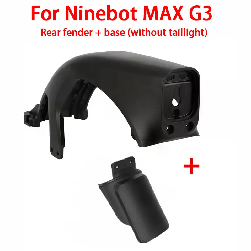 Electric Scooter Original Rear Fender Tail Light Kit for Segway Ninebot MAX G3 Rear Wheel Support Plastic Cover Accessories