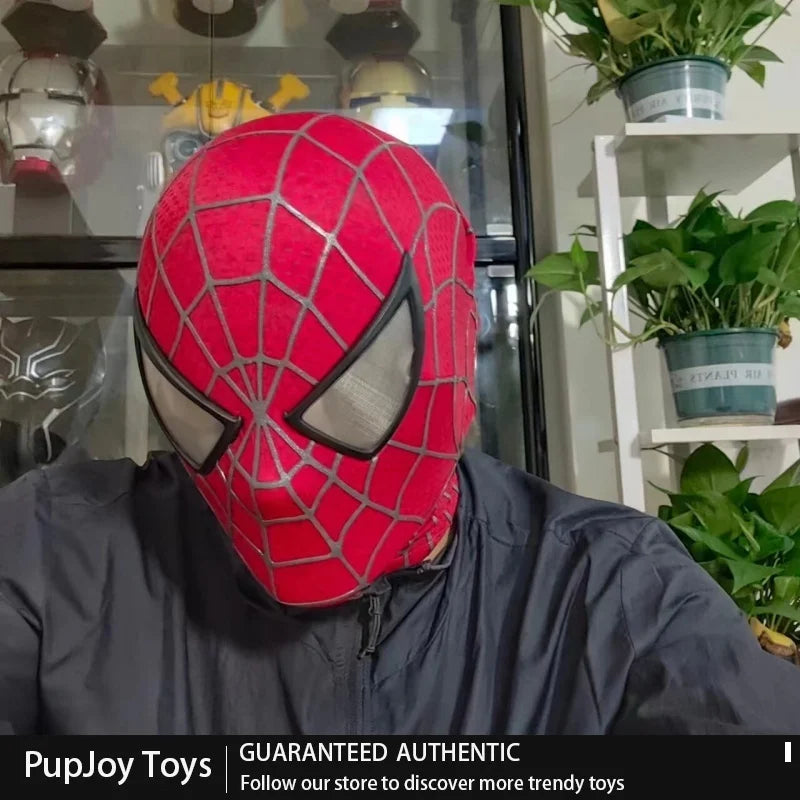 Kbgo Amazing Spider-Man 2 Handcrafted High-Quality Mask Spiderman Garfields Version Of Peter Parker For Halloween Christmas Gift