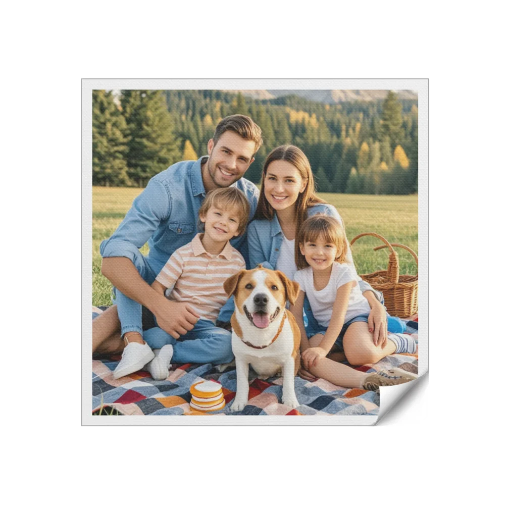 Custom Canvas Painting Poster Unframed HD Print Customized Your Picture Personalized Wall Art Poster Photos for Living Room Gift