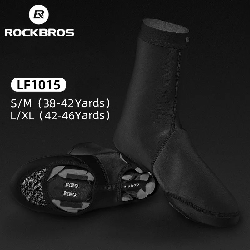 ROCKBROS Cycling Shoe Cover Copriscarpe Ciclismo Waterproof Thermal MTB Road Bicycle Sport Shoe Cover Overshoes Warm Boot Cover