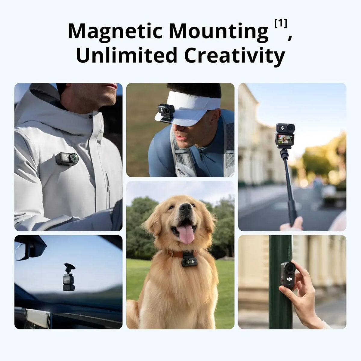 DJI Osmo Nano Action Camera Standard Combo 64GB/128GB, Refurbished, Fully Tested,Used・Like New