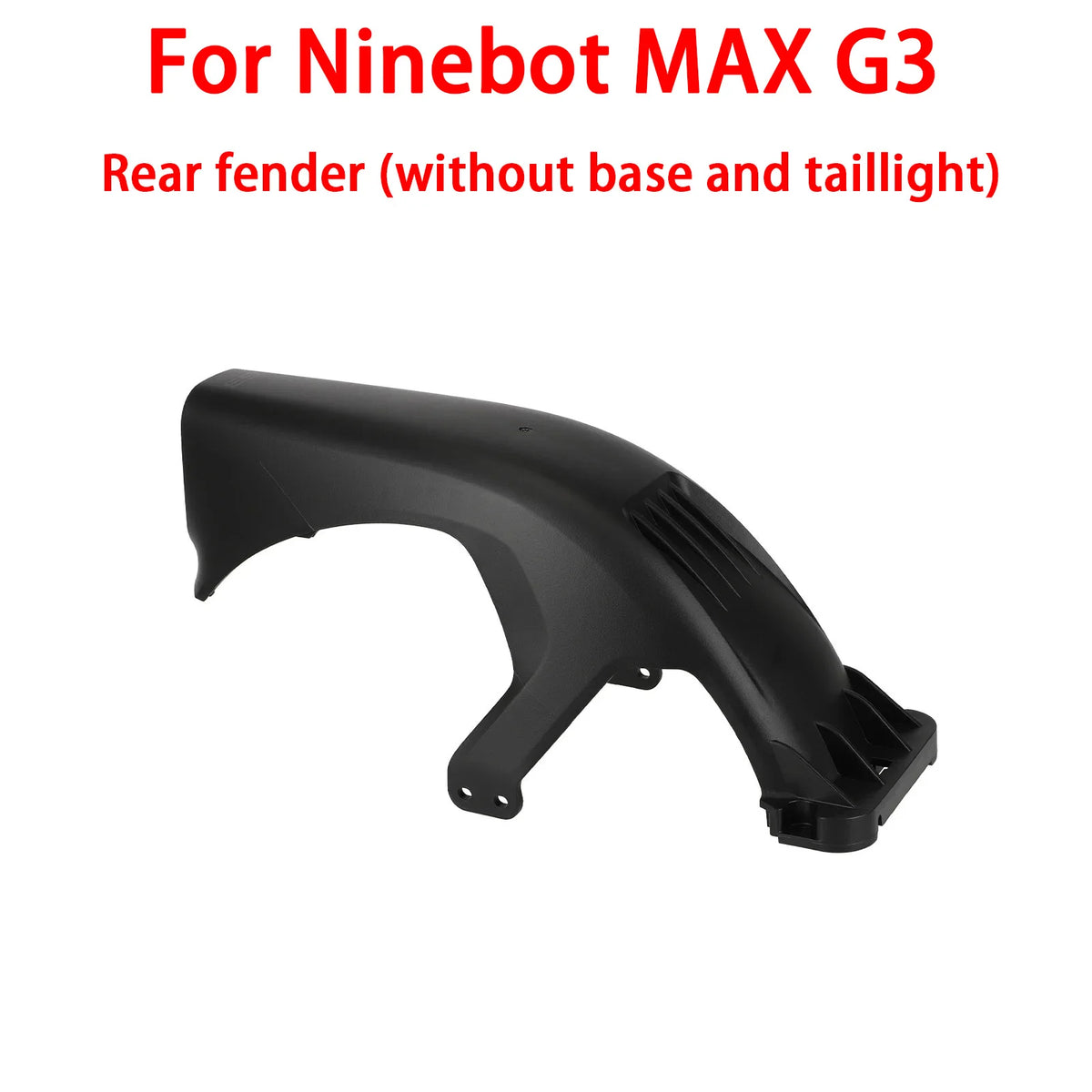 Electric Scooter Original Rear Fender Tail Light Kit for Segway Ninebot MAX G3 Rear Wheel Support Plastic Cover Accessories