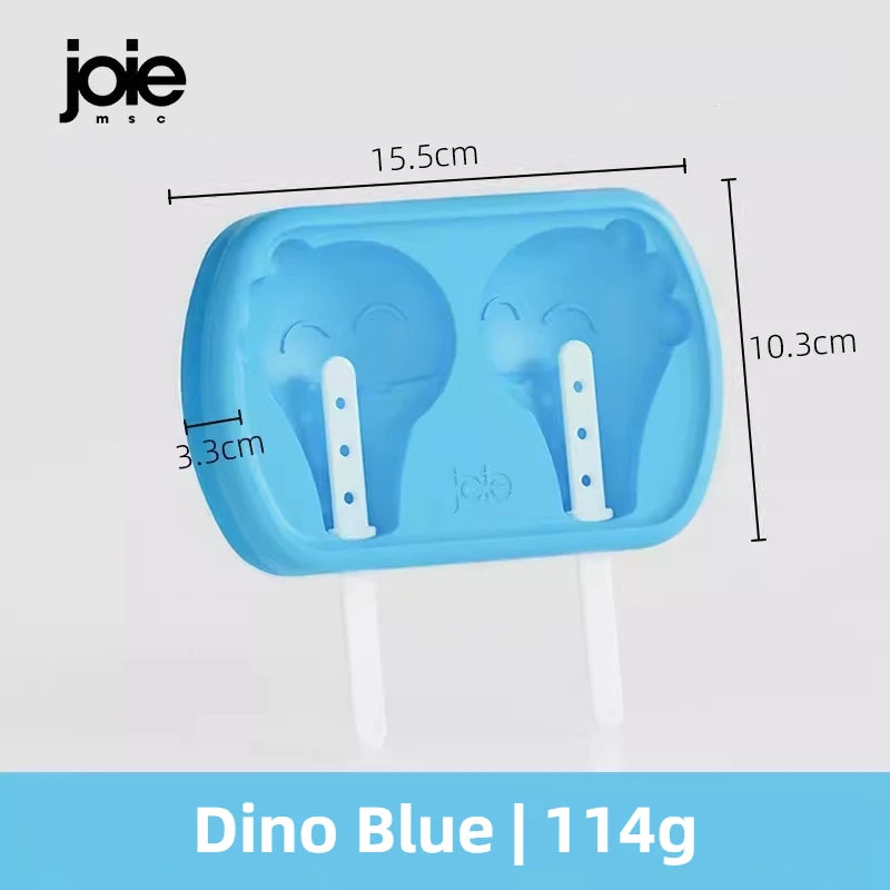 Joie Silicone Popsicle Molds Freeze Pops Cute Cartoon Mold Reusable Ice Pop Mold With Lids Sticks Home Kitchen Tools BPA Free