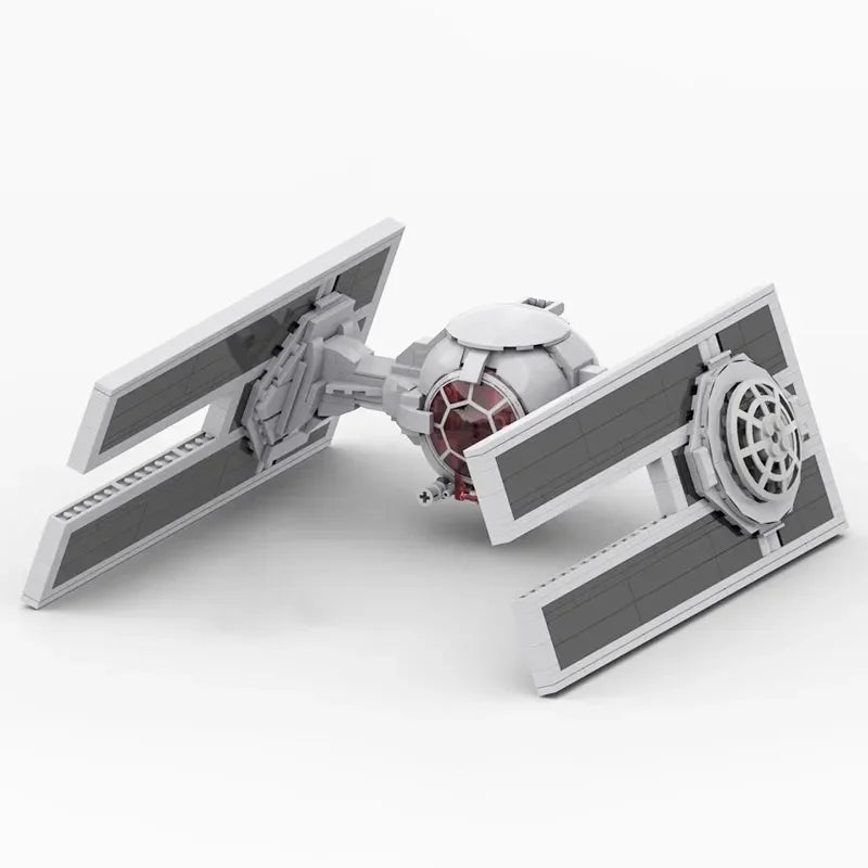 Bricklink Star Movie Spaceship MOC TIE Droid and TIE Predator Starfighters Sets Building Blocks Kid Toys Christmas New Year Gift