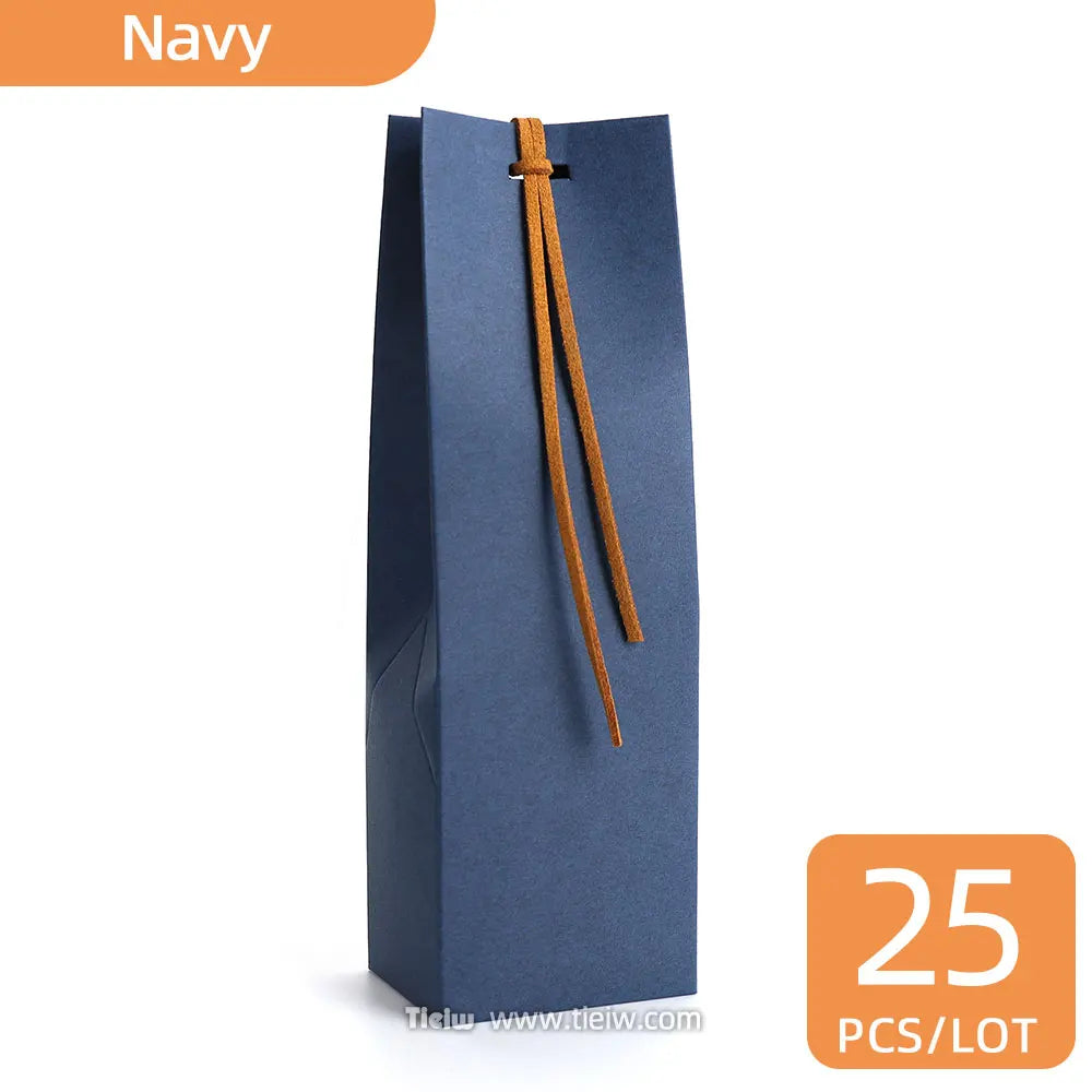 25PCS Wedding favor bag christmas party candy little gift paper bags mini favor boxes