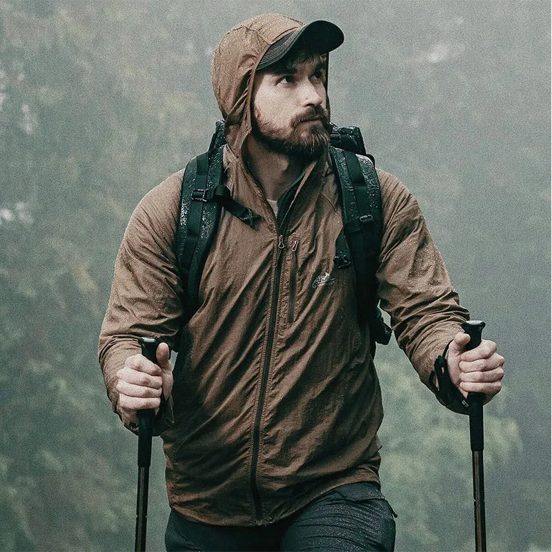 Helikon Tramontane Jacket Outdoor lightweight windbreaker jacket, summer sunscreen, quick-dry zipper windbreaker