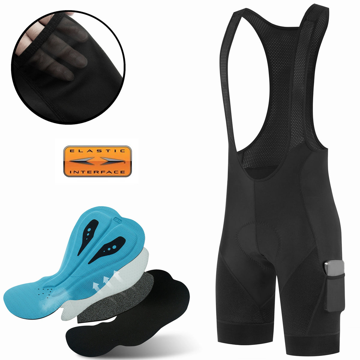Pro Cycling Bib Shorts 2026 Mens Sports Team Mtb Cycling Black Bib Shorts Women's Bicycle Riding Shorts Sports Running Shorts