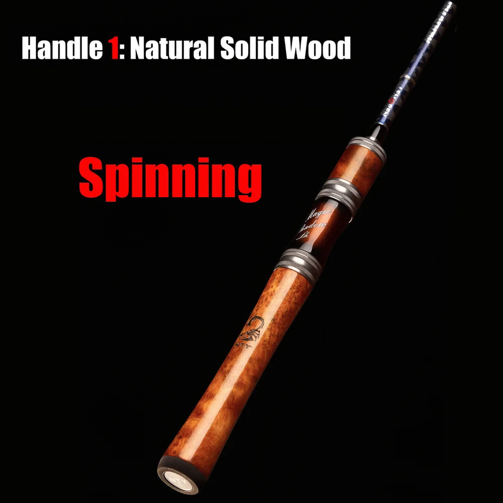 Ultra Light Carbon Fiber Lure Rod Fishing Tool,L Spinning Rod for Carp Trout Bass,3-10g Small Bait,Boat Fishing Pole Accessories
