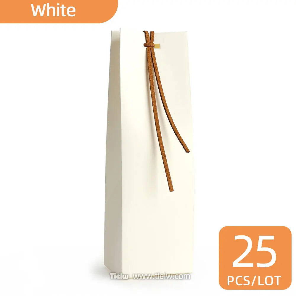 25PCS Wedding favor bag christmas party candy little gift paper bags mini favor boxes