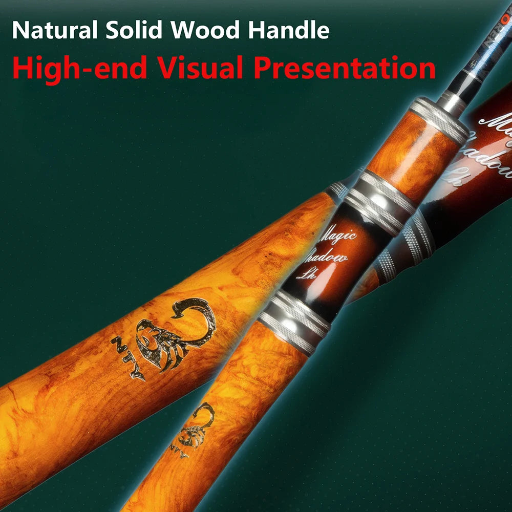 Ultra Light Carbon Fiber Lure Rod Fishing Tool,L Spinning Rod for Carp Trout Bass,3-10g Small Bait,Boat Fishing Pole Accessories