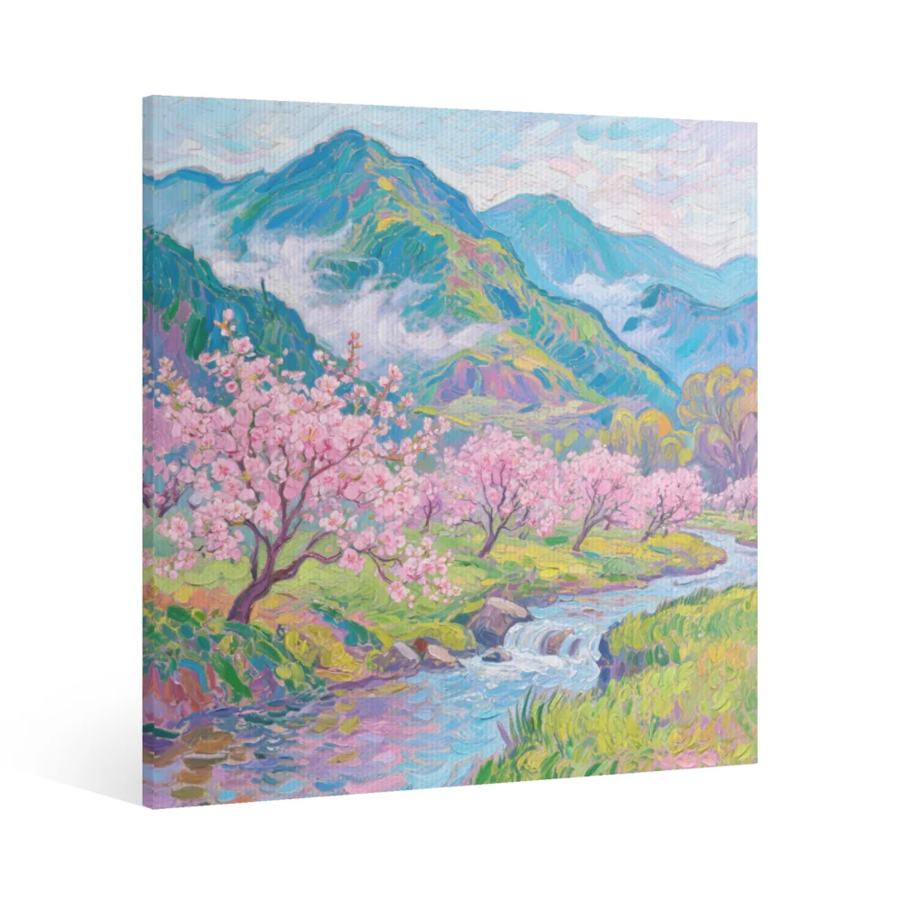 The Four Seasons Canvas Oil Painting HD Print Wall Art Poster Gallery Art Prints Picture Photos for Living Room Home Decor Gift
