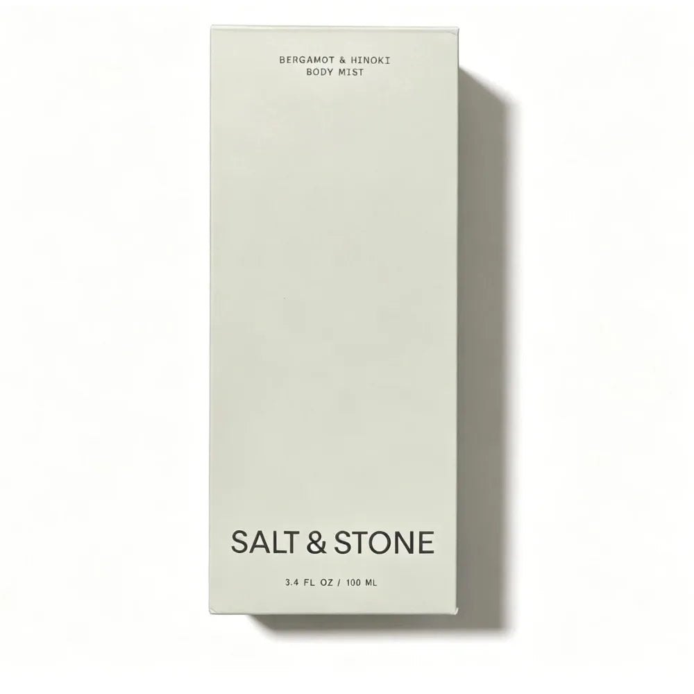 Salt & Stone Bergamot & Hinoki Body Mist Unisex Hair & Body Spray Hydrating Skincare Infused Fragrance Vegan Cruelty Free 3.4 fl oz
