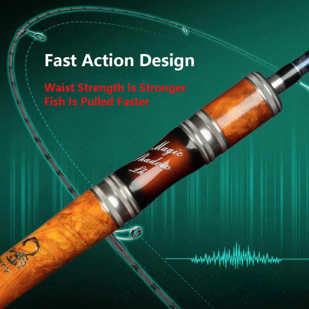 Ultra Light Carbon Fiber Lure Rod Fishing Tool,L Spinning Rod for Carp Trout Bass,3-10g Small Bait,Boat Fishing Pole Accessories