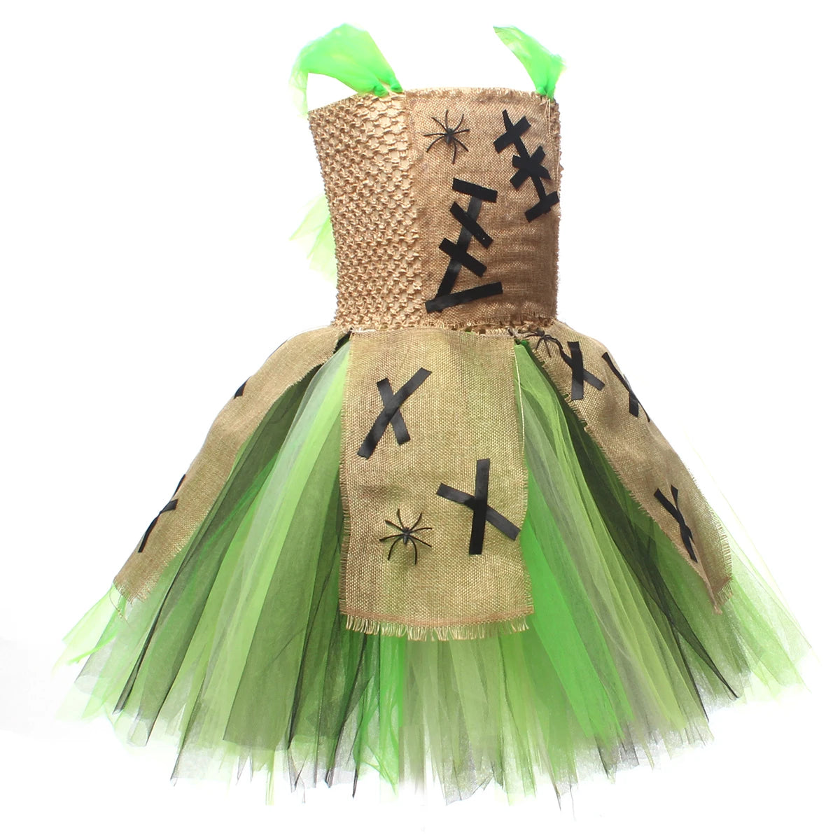 Disguise Oogie Boogie inspired Girls Tutu Dress with Hat Nightmare Then Christmas Stage Costume Kids Halloween Fancy Clothing