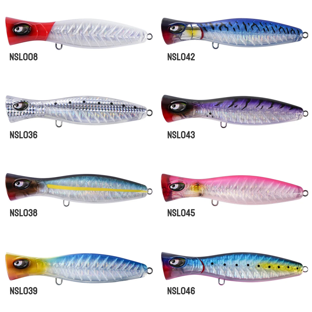 NOEBY Blooper+ Topwater Popper Lure 140mm 60g 180mm 117g Crystal Armor Technology Saltwater Hard Bait