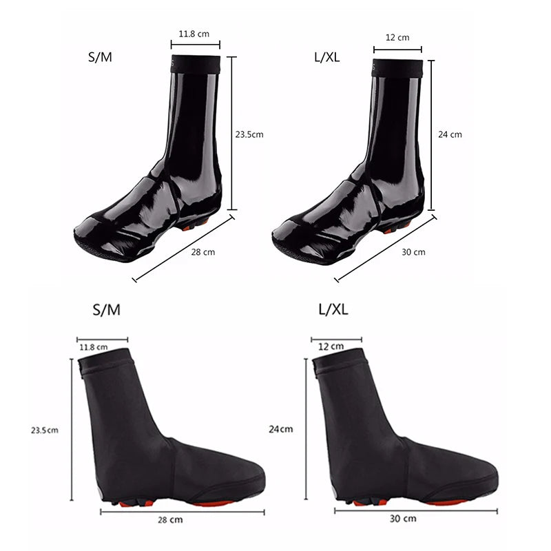 ROCKBROS Cycling Shoe Cover Copriscarpe Ciclismo Waterproof Thermal MTB Road Bicycle Sport Shoe Cover Overshoes Warm Boot Cover