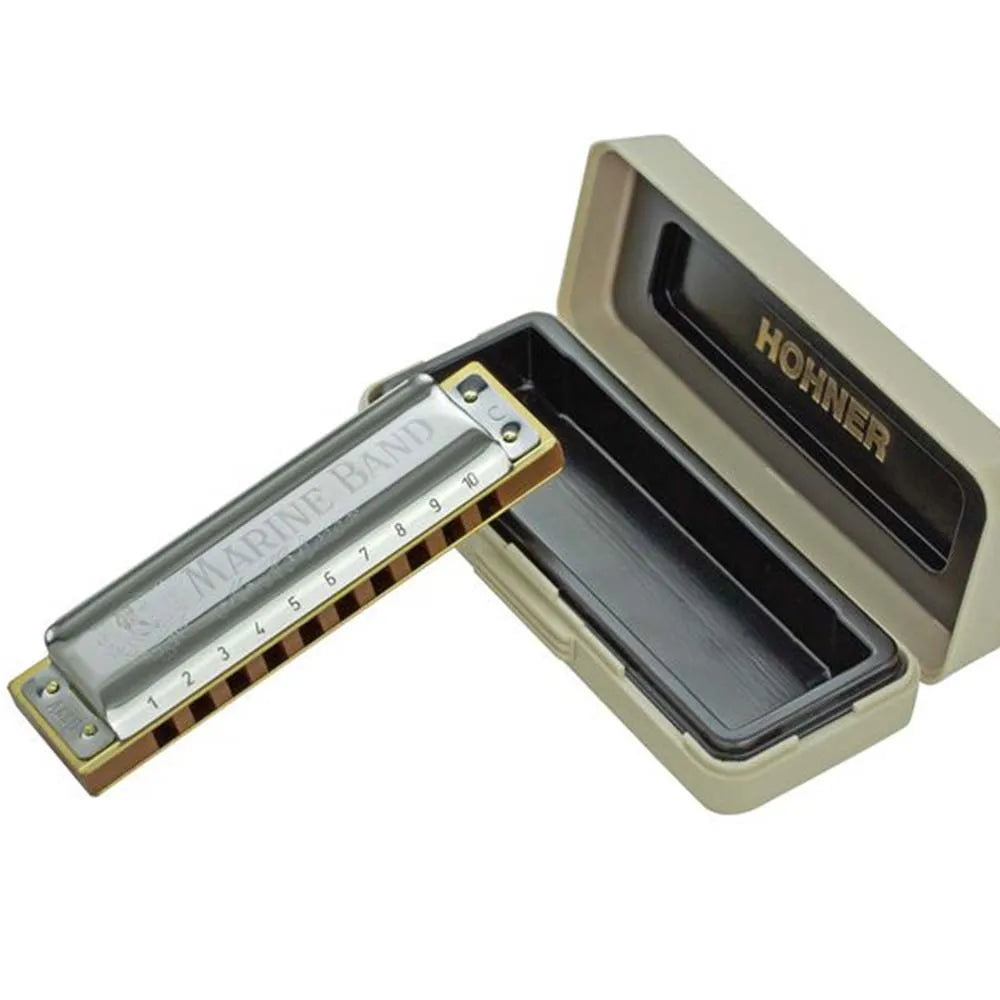 Hohner Marine Band 1896 Klassieke Harmonica Diatonische 10 Gaten 20 Tone Mond Orgel Originele Blues Harp Sleutel Van C Musical i
