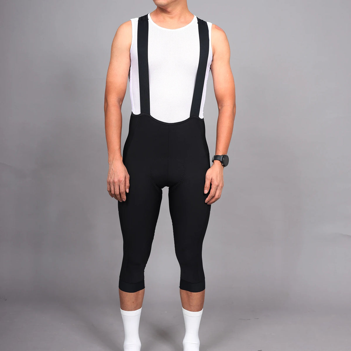 SPEXCEL2021 NEW TOP QUALITY Cargo 3/4 Bib Pants Thermal Fleece Bib Shorts With Side Pocket New High Density Pad More comfortable