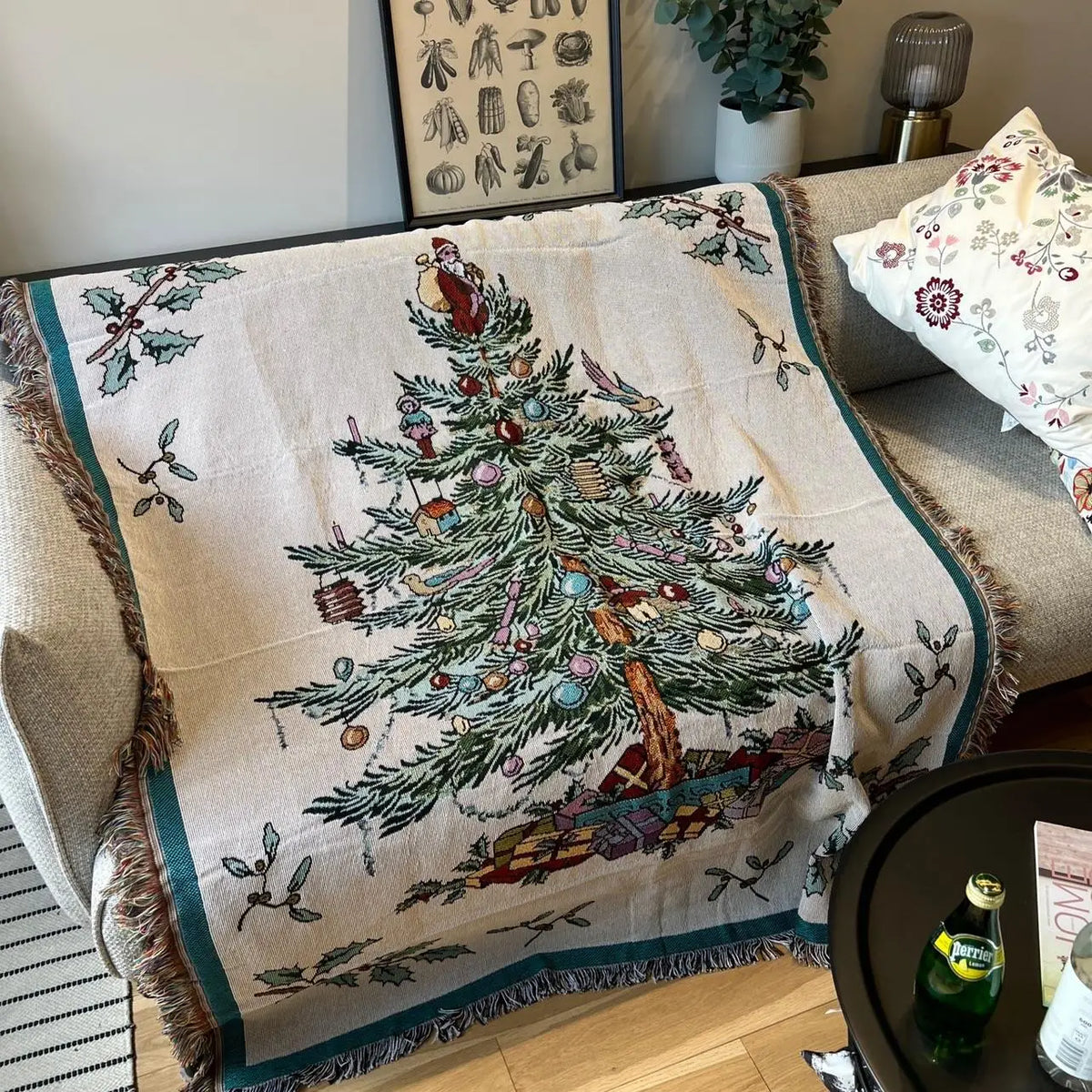 2026 New Years Gifts Blanket Nutcracker Christmas Tree Star Throw Blanket Soft Blanket Bed Blanket Quilt Xmas Decor for Home