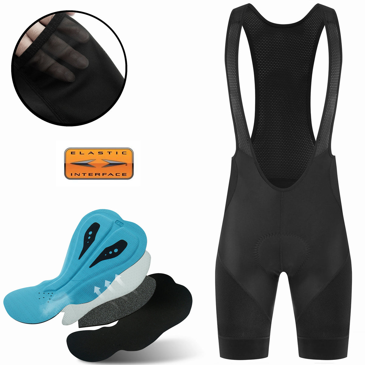 Pro Cycling Bib Shorts 2026 Mens Sports Team Mtb Cycling Black Bib Shorts Women's Bicycle Riding Shorts Sports Running Shorts