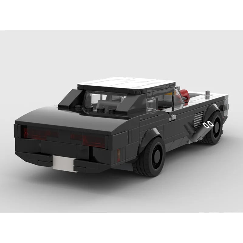 Building Block Model 321 Parts MOC Car 1970 Stud Wide Version Educational Toy For Boys Adults Children Christmas Gift