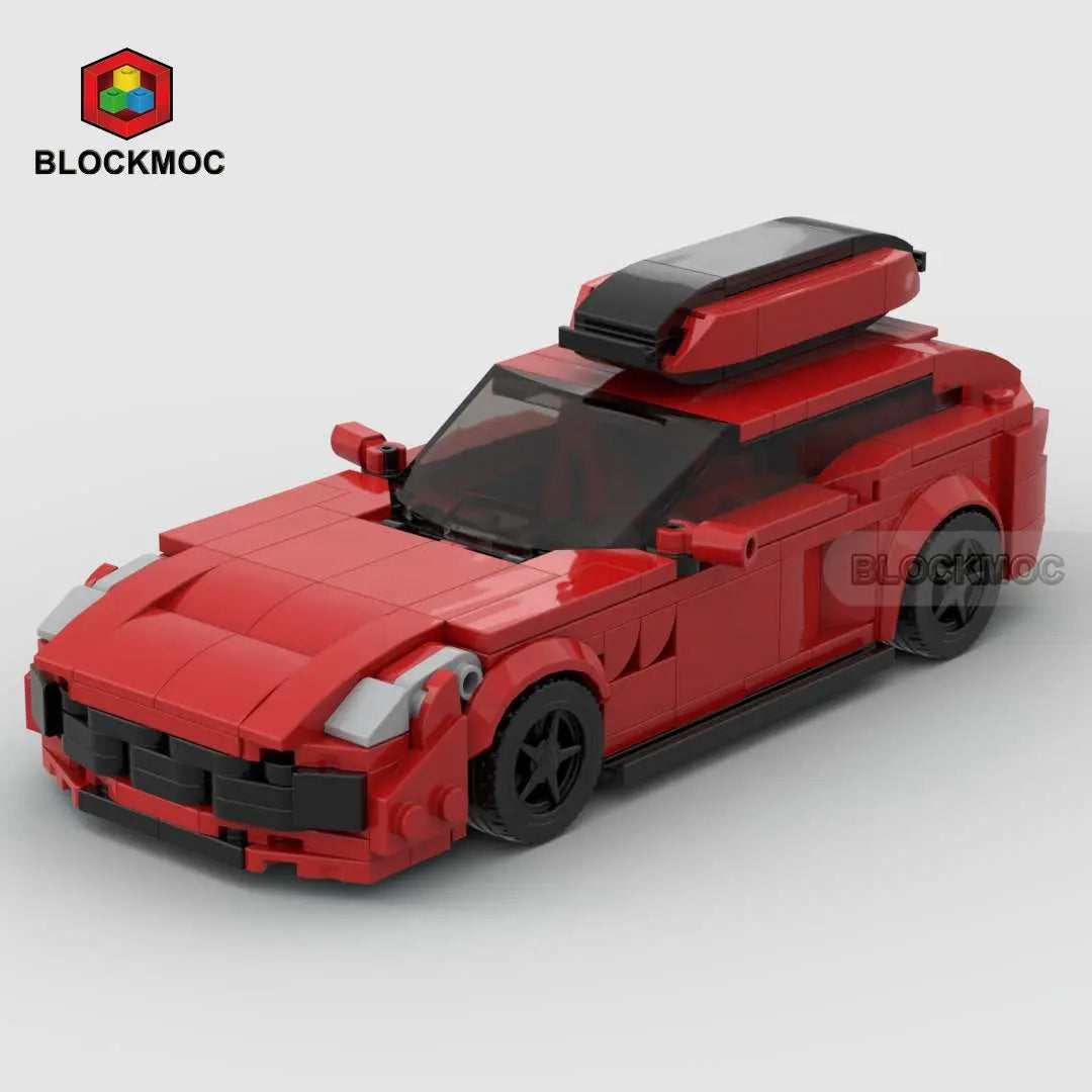 MOC Sports Car Classic Toy Building Block Set,Suitable As Birthday, Halloween, Christmas Gifts Decoration Collect