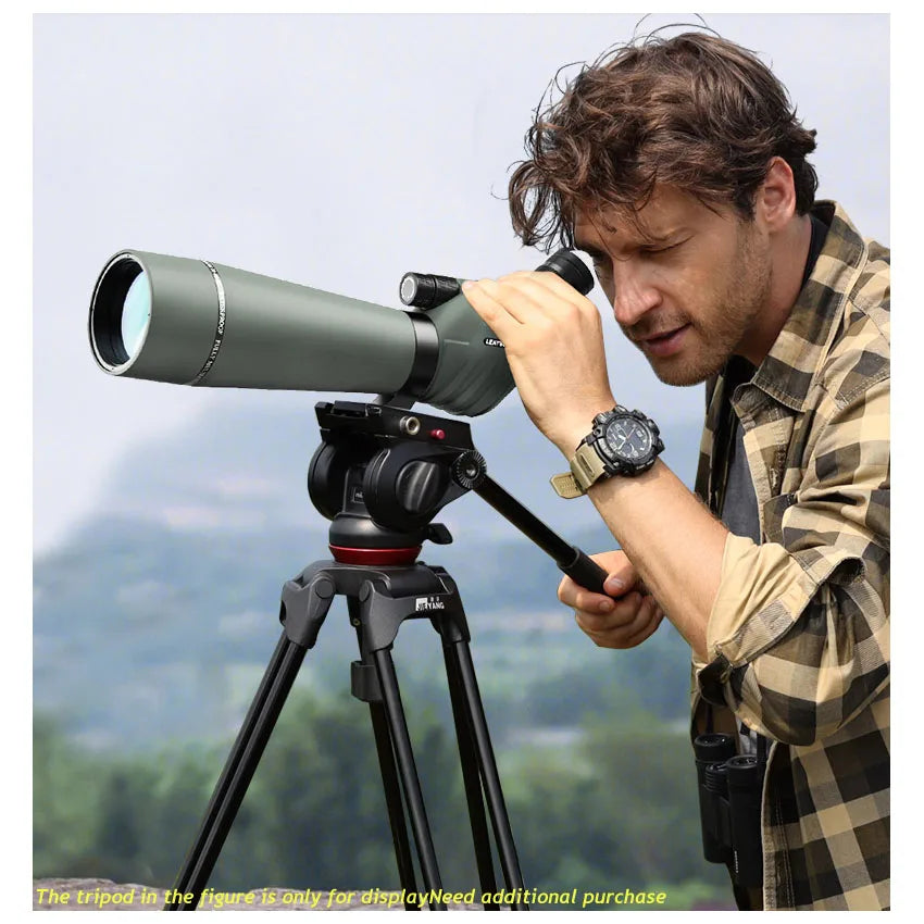 Spotting scope 20-60x80 birdwatching 2 Speed telescope zoom high power waterproof fogproof target bird watching