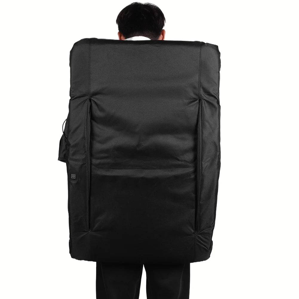 Comfort Stadium Seats with Back Support Folding Heated Stadium Seat Cushion 3 Speed Temperature Winter Warm Heated Seat Mat