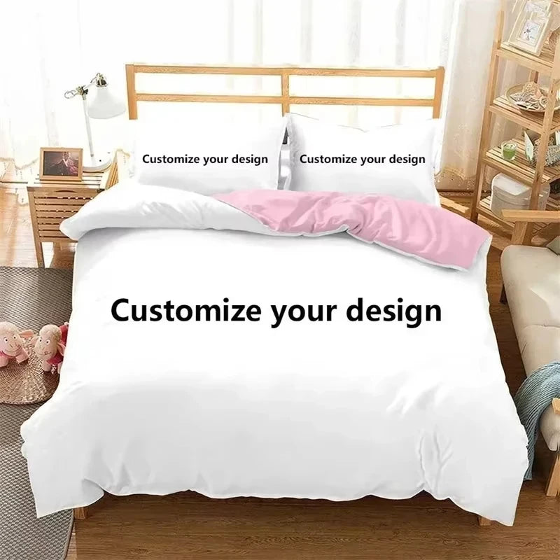 Custom Duvet Cover Personalized Bedding Set Customized Different Sizes, Suitable for Birthday, Christmas, Special Festival Gift