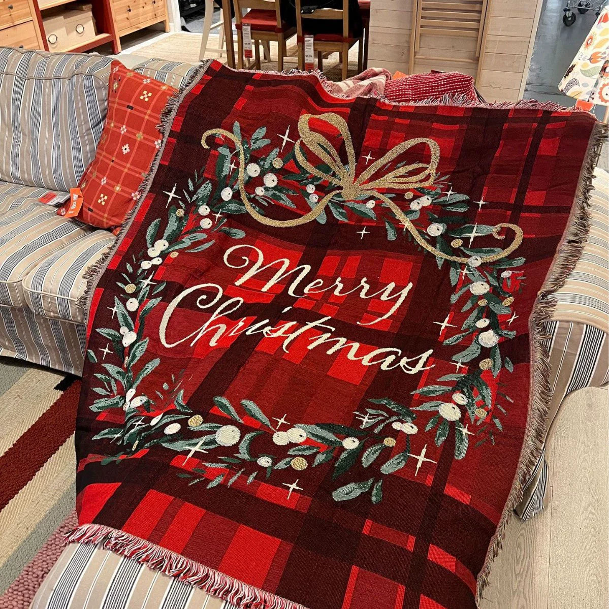2026 New Years Gifts Blanket Nutcracker Christmas Tree Star Throw Blanket Soft Blanket Bed Blanket Quilt Xmas Decor for Home