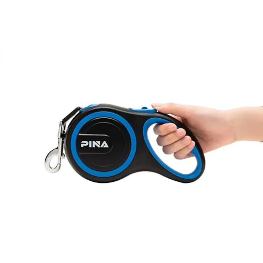 Retractable Dog Leash, 26ft Dog Leash for Small Medium Large Dogs Up to 110lbs, 360° Tangle-Free Strong Reflective Nylon Tape,