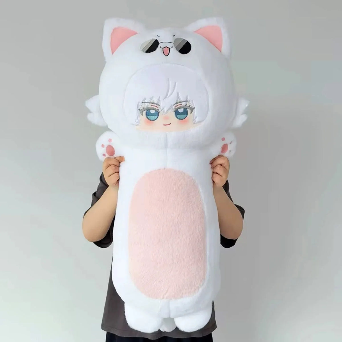 New 80cm Jujutsu Kaisen Plush Toys Cute Soft Stuffed Anime Pillow Cushion Home Decoration Dolls For Kid Birthday Christmas Gift
