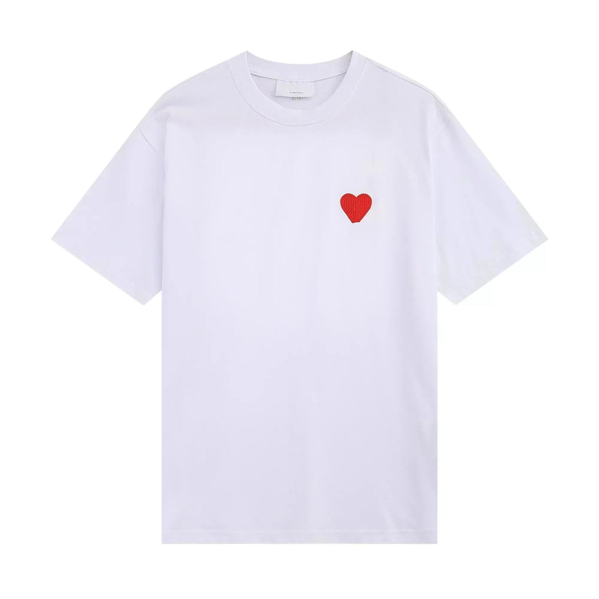 NEW T-shirt 100% Cotton Mans Tshirt Heart-shaped woman New Original Brand T Shirt Men Tops Summer Short Sleeve Fashion