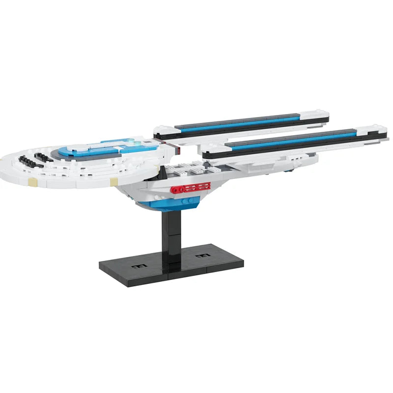 889pcs MOC Excelsior Class Space Model Building Blocks Construction Creative Idea Education Brick Christmas Gifts Toy Kids
