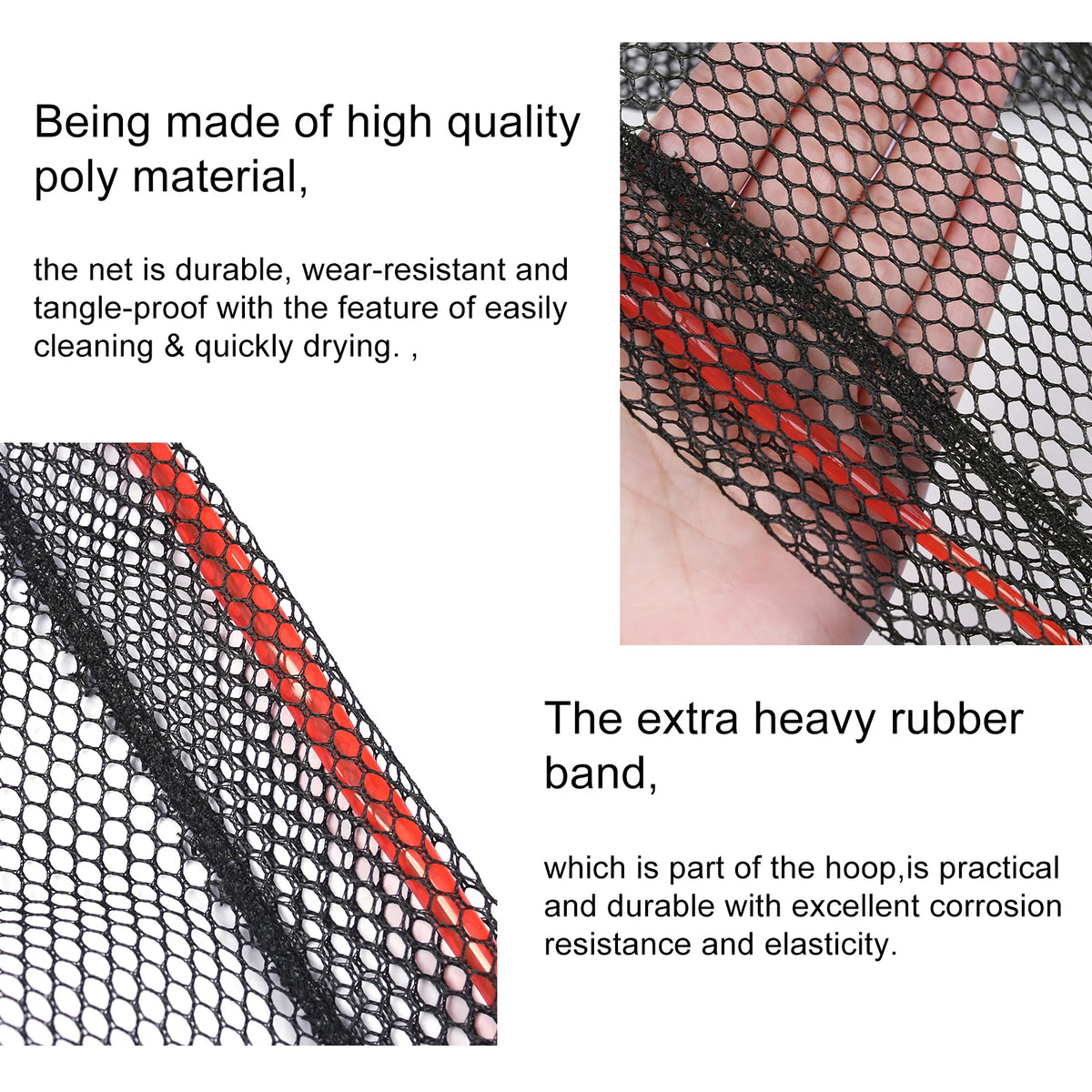 Fishing Landing Net with Telescopic Pole Handle Folding Nylon Mesh Fishing Net for Saltwater and Freshwater Steelhead,Salmon,Kayak,Catfish,Bass,Trout,Shrimp,Crab,for Easy Catch & Release