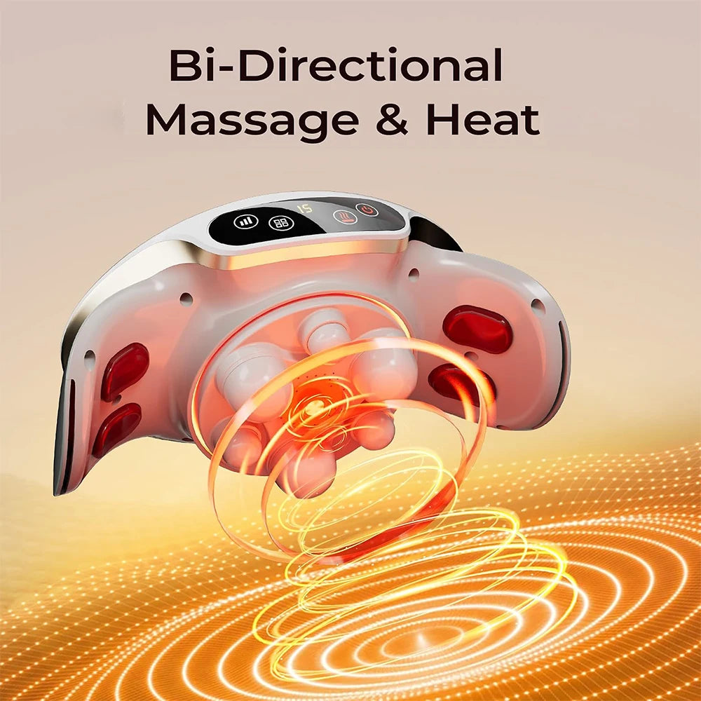Abdominal Massager Electric Stomach Massager for Flattening Belly Multiple-use for Waist Abdomen Back Neck Leg 3 Modes, Rechargeable, Home Office Use, Mother's Day Birthday Christmas Gifts for Women Mom