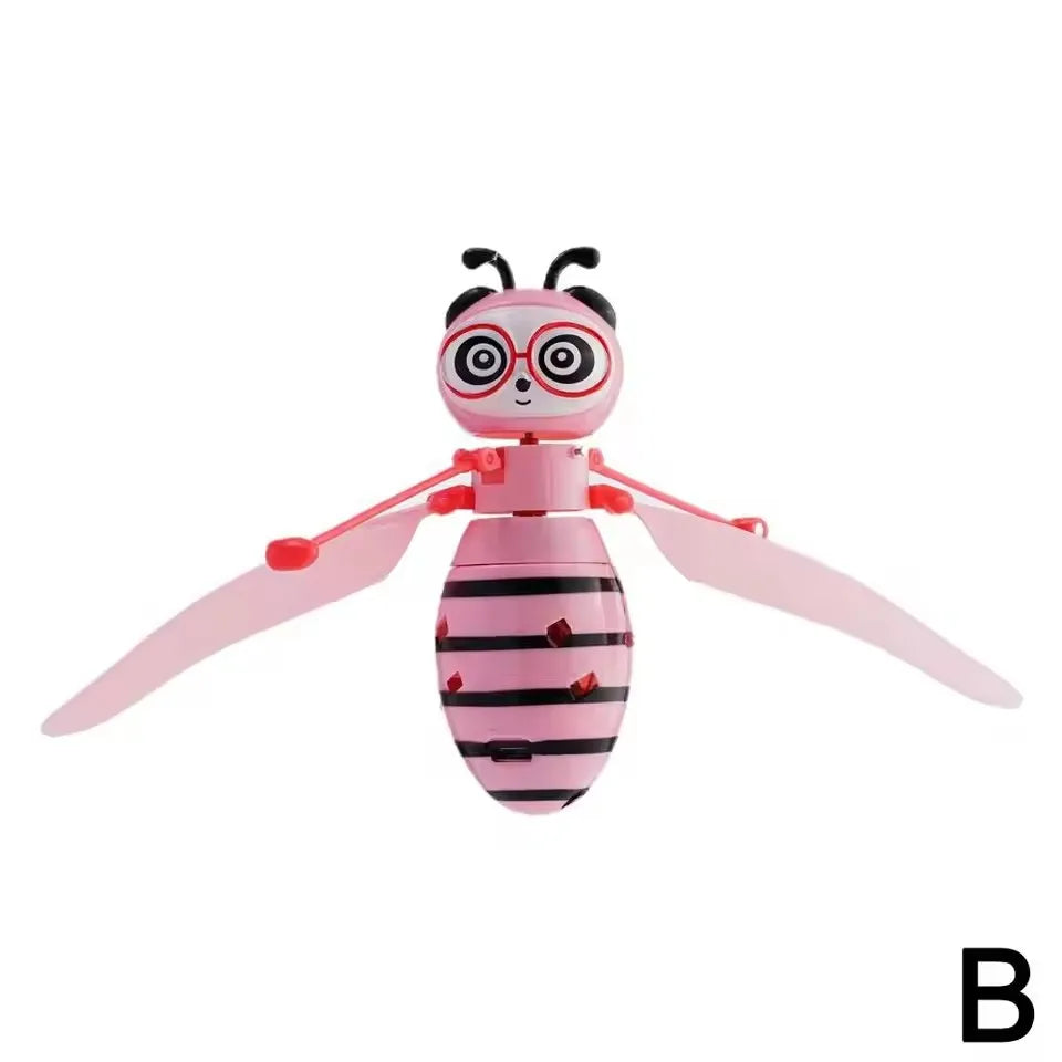 Little Bee Flying Vehicle Aircraft Gesture Sensing  Vehicle Flying Helicopter Lights Children's Toys Birthday Gift Christmas