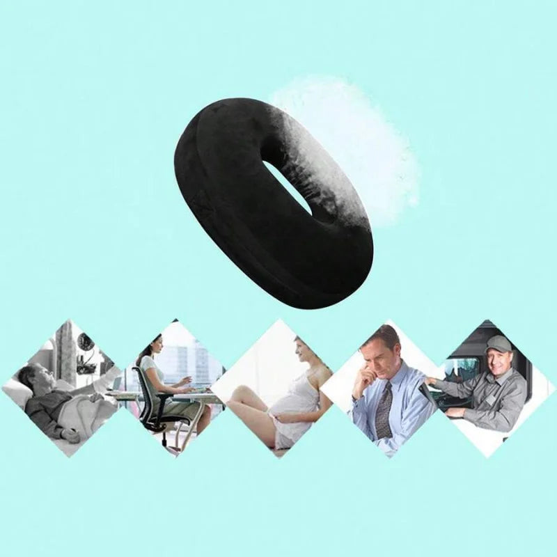 Donut Pillow For Tailbone Pain Bed Sore,Hemorrhoid Pillow Seat Cushion For Long Sitting Butt Pressure Relief Postpartum