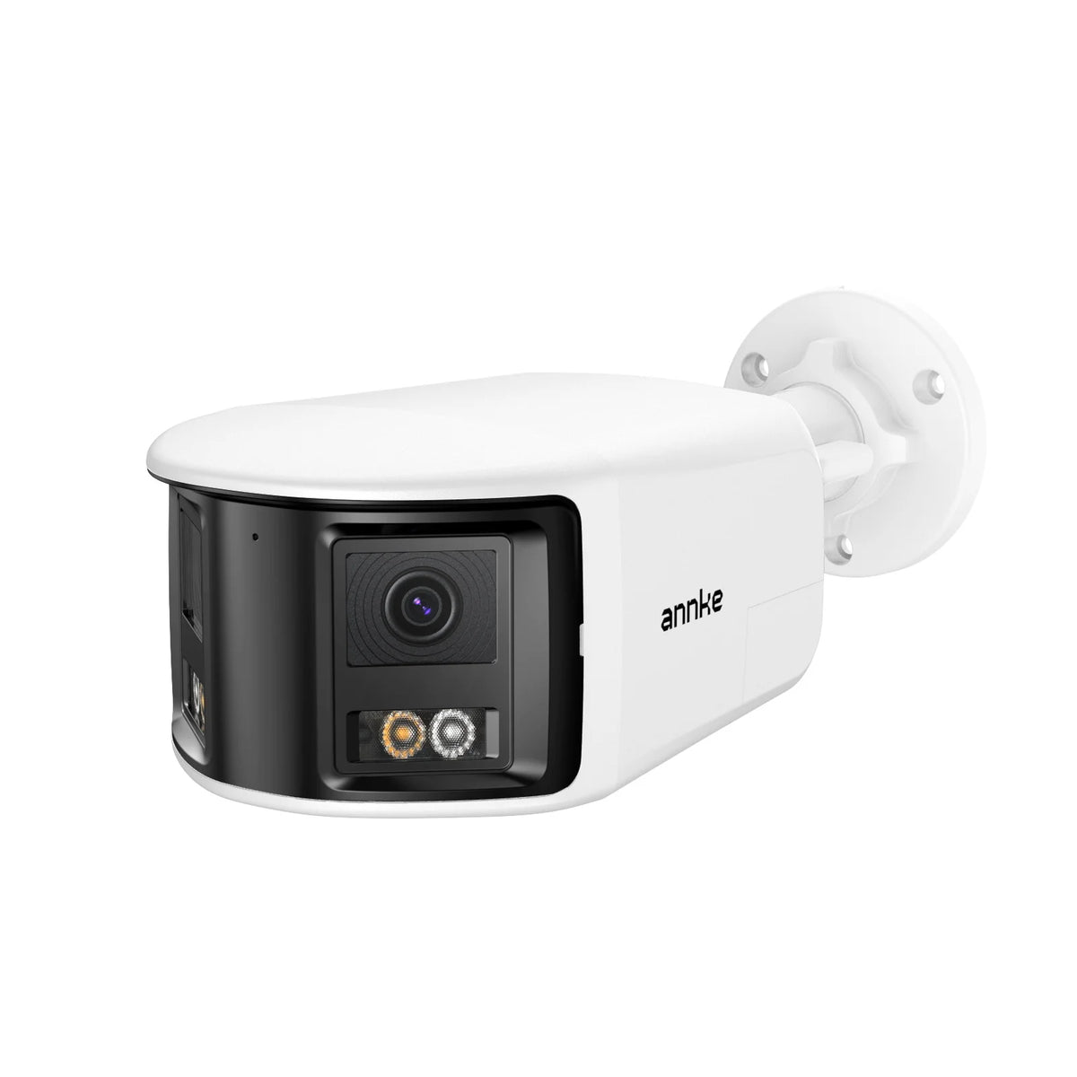 ANNKE 6MP DUO POE Dual Lens 180° Wide View Outdoor Video Camera,6MP AI Human Detect,6MP Security Camera 2 Way Audio CCTV Camera