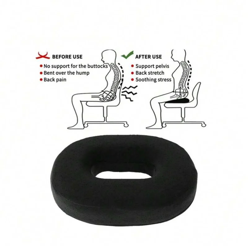 Donut Pillow For Tailbone Pain Bed Sore,Hemorrhoid Pillow Seat Cushion For Long Sitting Butt Pressure Relief Postpartum