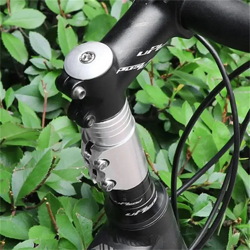 Bicycle Handlebar Extender Fork Stem Rise Up Extension Heads Up Black Bike Fork Extender MTB Mountain Bikes Cycling Part 12-13cm