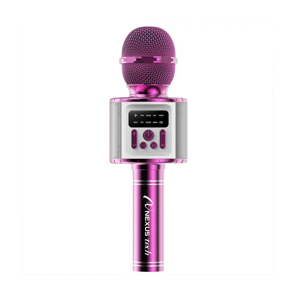 Wireless Bluetooth 5.2 Karaoke Microphone Portable Speaker Voice Changer RGB LED Premium Party Entertainment Singing Machine TWS Kids Adults Gift