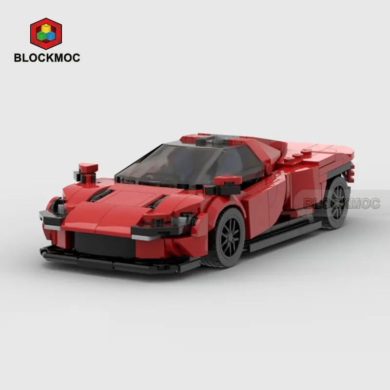MOC Sports Car Classic Toy Building Block Set,Suitable As Birthday, Halloween, Christmas Gifts Decoration Collect